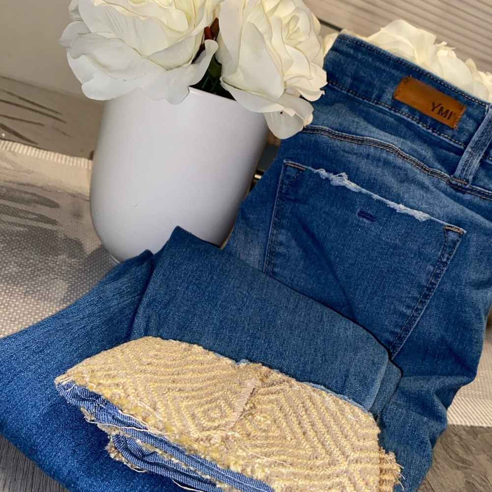 Cuffed jeans made by me ❤️  short jeans